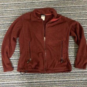 Womens Vintage Patagonia Red Jacket Full Zip